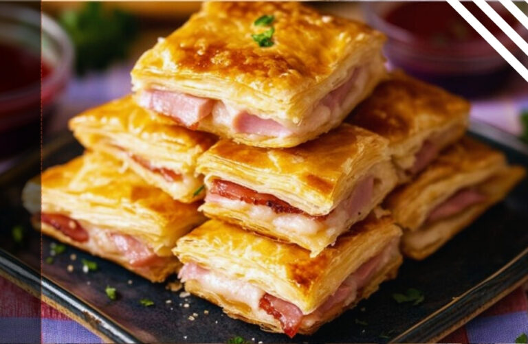 Breakfast Puff Pastry Bars