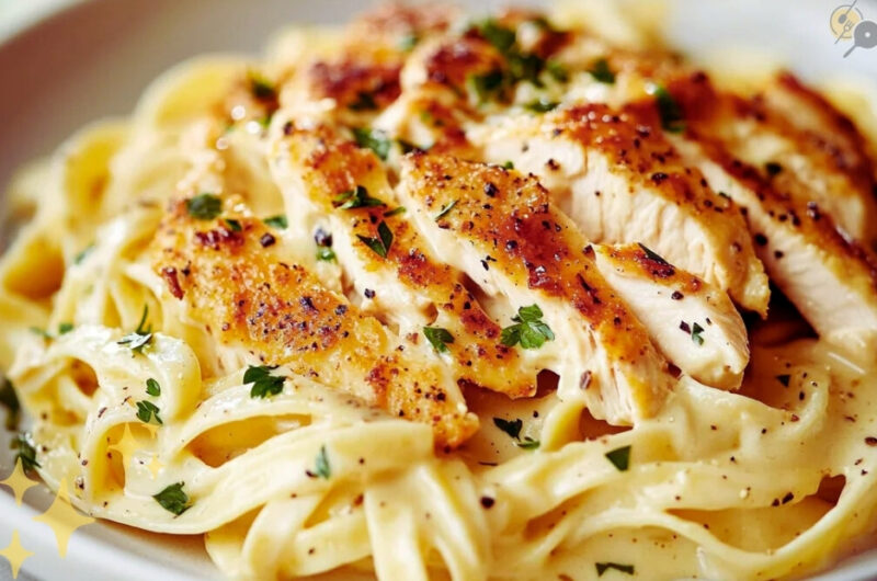 Creamy Copycat Olive Garden Chicken Alfredo Recipe