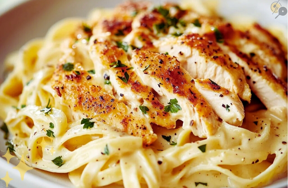 Creamy Copycat Olive Garden Chicken Alfredo Recipe