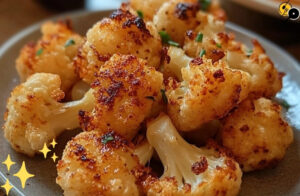 Crispy Parmesan Roasted Cauliflower Recipe