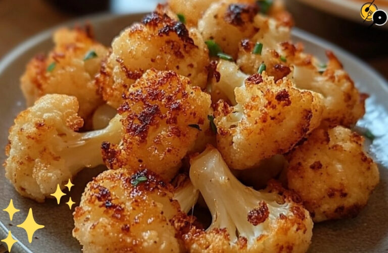Crispy Parmesan Roasted Cauliflower Recipe