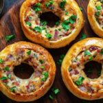 Delicious Quiche Stuffed Bagels Recipe for Breakfast