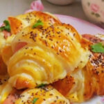 Easy Baked Ham and Cheese Croissants