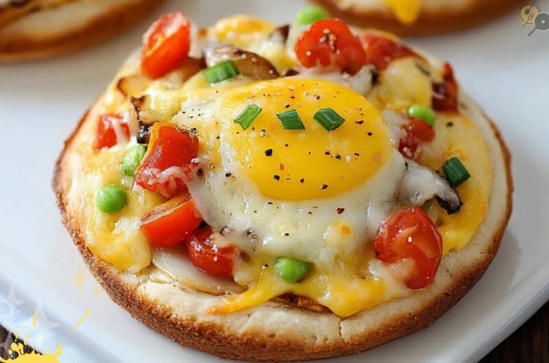 English Muffin Breakfast Pizza