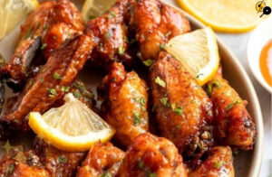 Honey Lemon Pepper Wings