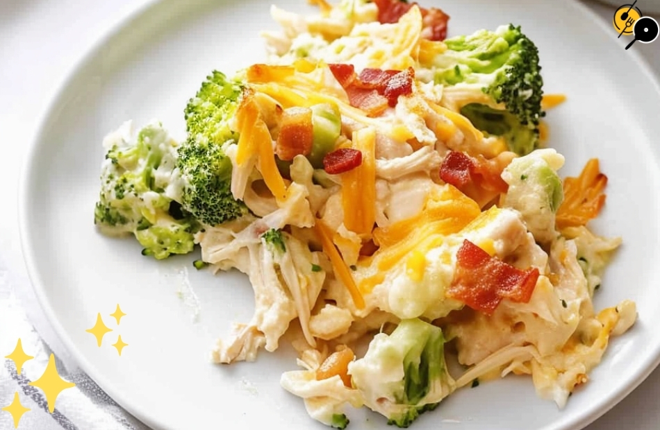Keto Chicken Alfredo with Broccoli