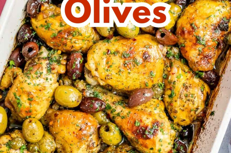 Garlic Chicken with Olives
